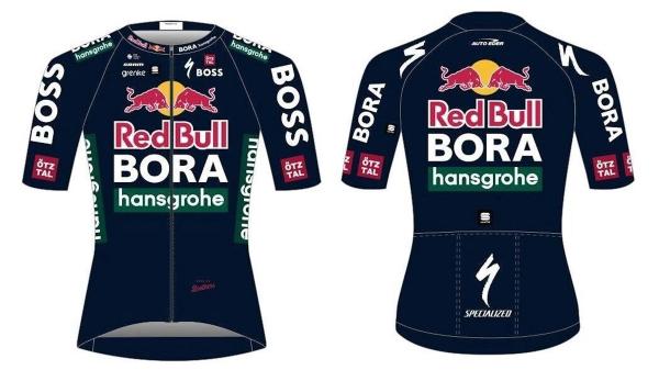 The jersey mock-up for Red Bull-Bora-Hansgrohe, which GCN understands to be accurate
