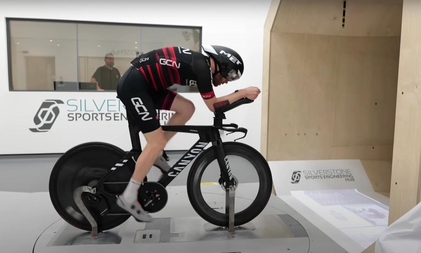 Ollie was lucky enough to spend some time in the wind tunnel working on his position but analysing your own position and working out how to make it smaller can be almost as effective 