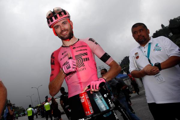 Simon Carr won atop the steep climb in the Genting Highlands