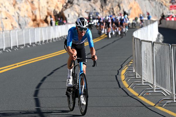 Ben O'Connor took victory on stage 3 of the UAE Tour