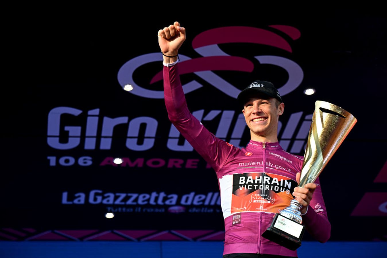 Jonathan Milan returns to the Giro d'Italia as the defending points classification winner
