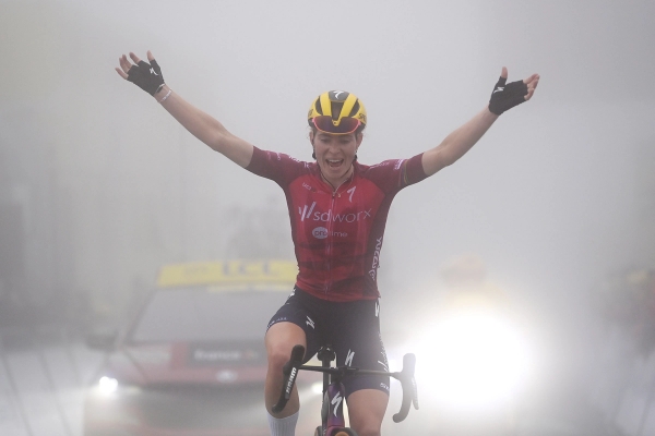 Demi Vollering sealed Tour de France Femmes victory in 2023 with a stage win atop the Col du Tourmalet