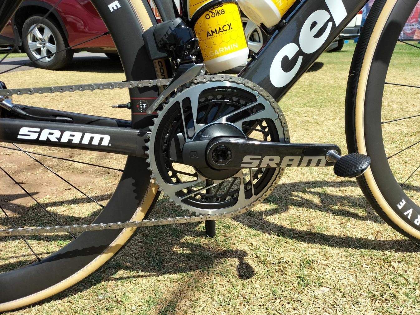 The team stuck to 2x groupsets at the Tour Down Under