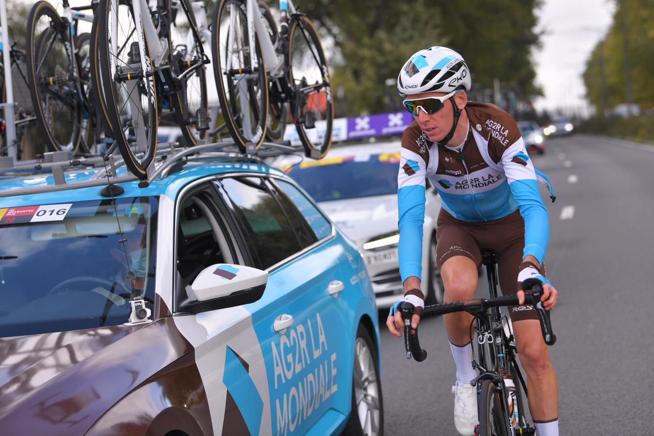 It is unlikely we will see Romain Bardet in a team car in the future