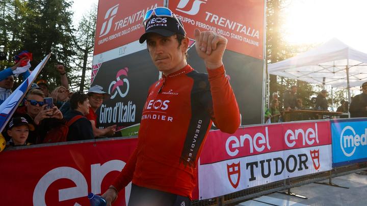 Out of the pink jersey but with a lot to be proud of, Geraint Thomas ended the Giro d'Italia with his head held high