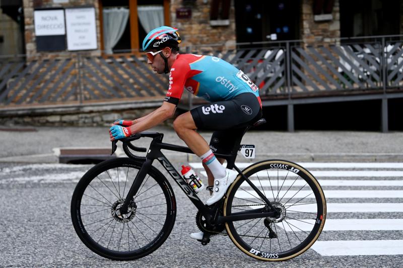 Team Lotto-Dstny spotted with new Ridley bike at the Dauphiné