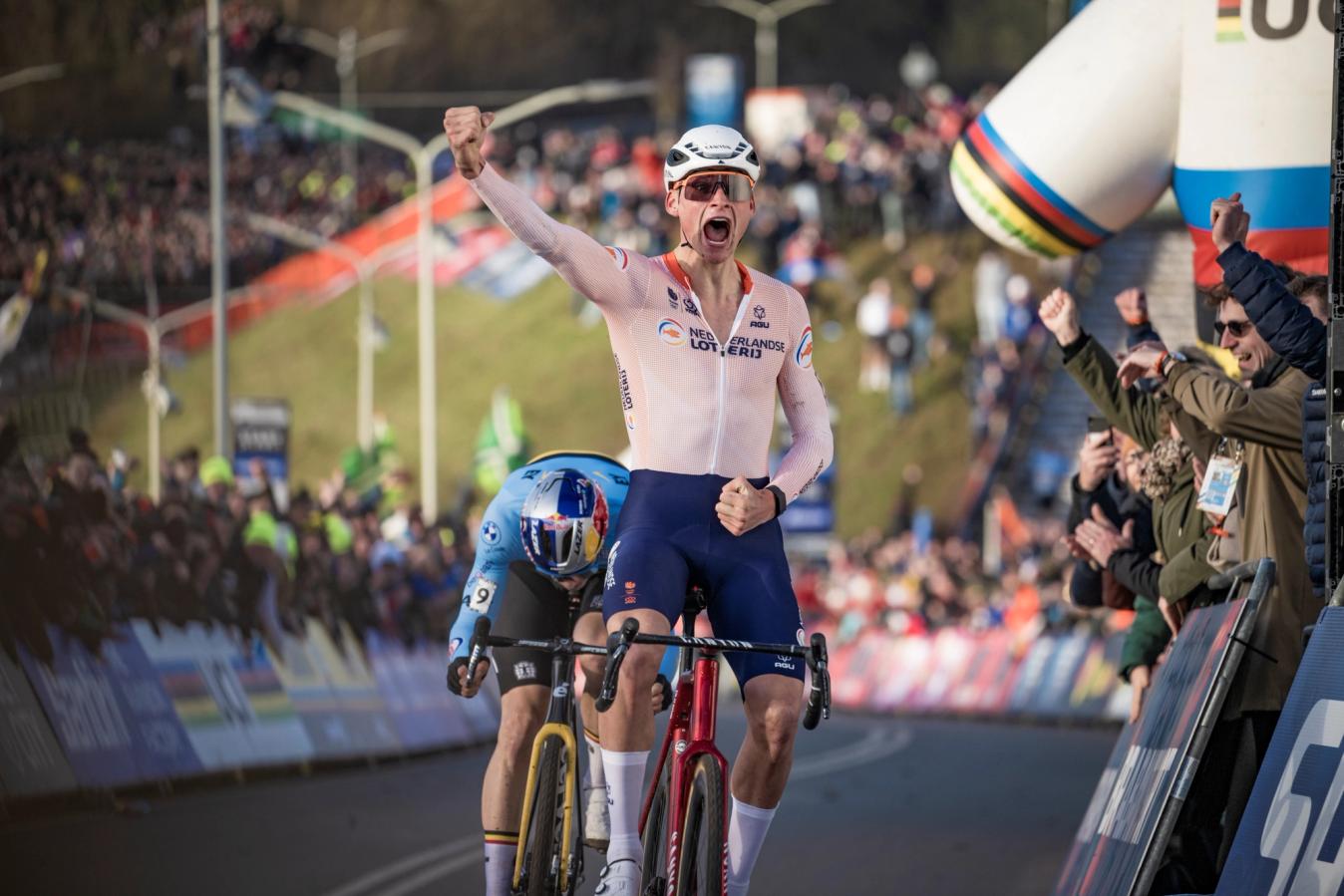 Van Der Poel has used the Canyon Inflite to great success across his recent cyclo-cross campaigns 