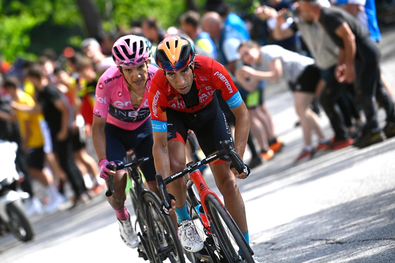 Basque climber Mikel Landa at the 2022 Giro d'Italia
