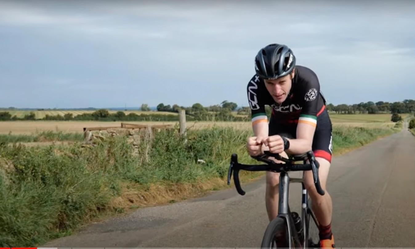 Using aero bars has quite a noticeable benefit out on the road, ideal for local time trials or solo efforts 