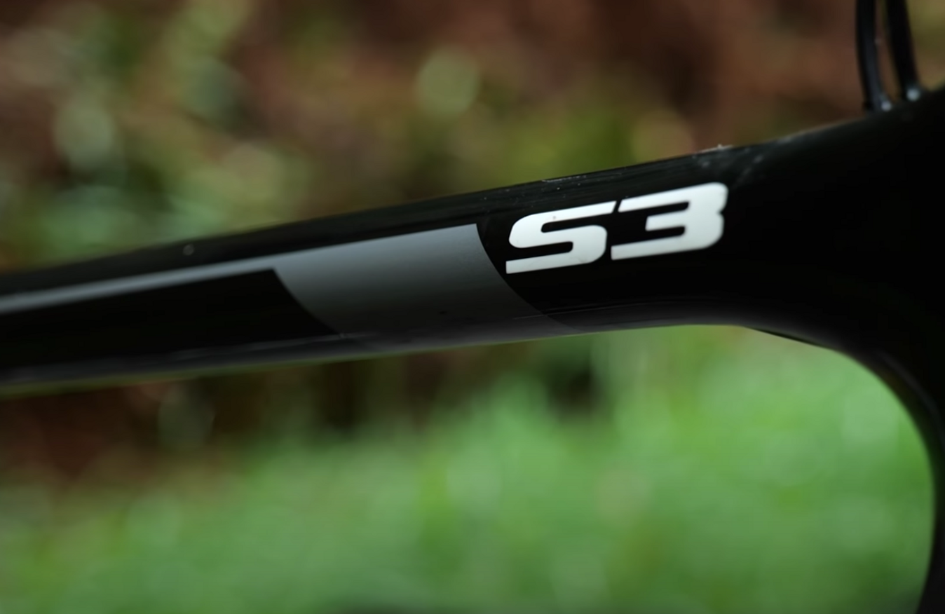The S3 is lightweight for an aero bike