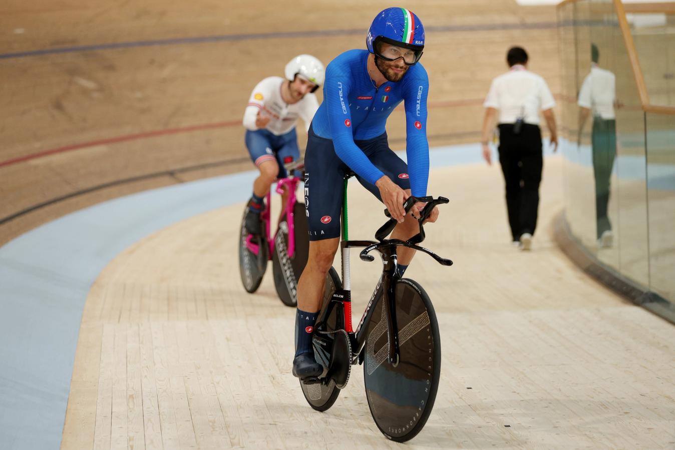 Filippo Ganna claimed his sixth Individual Pursuit world title. 