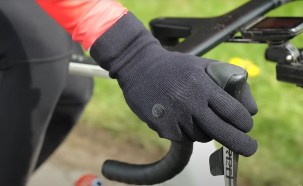 Wearing gloves like these AGU ones can protect against road vibration