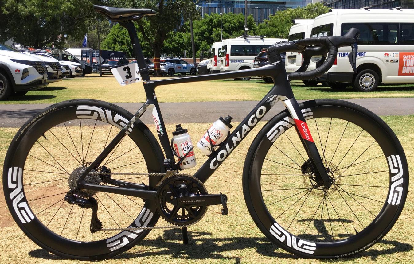 The V4Rs is a do-it-all superbike (picture taken at Tour Down Under)