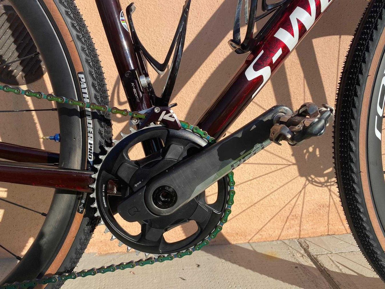 The 44t SRAM chainring
