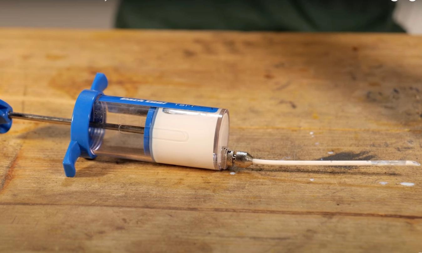 Using a sealant syringe is one way of keeping mess down, if your sealant is suitable.