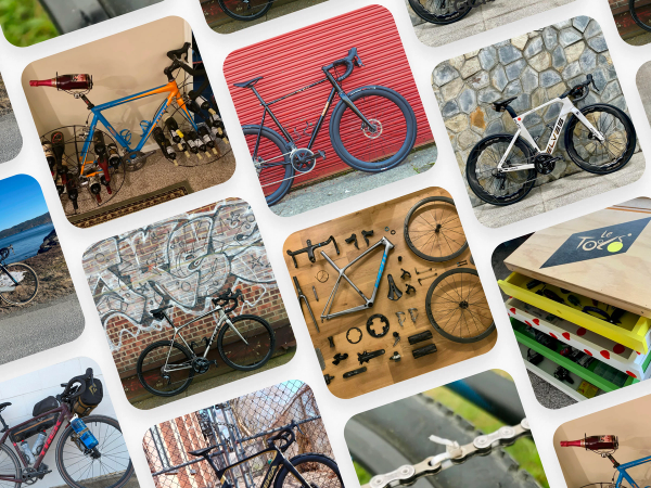 Examples of all the bikes, hacks and community photos for GCN shows