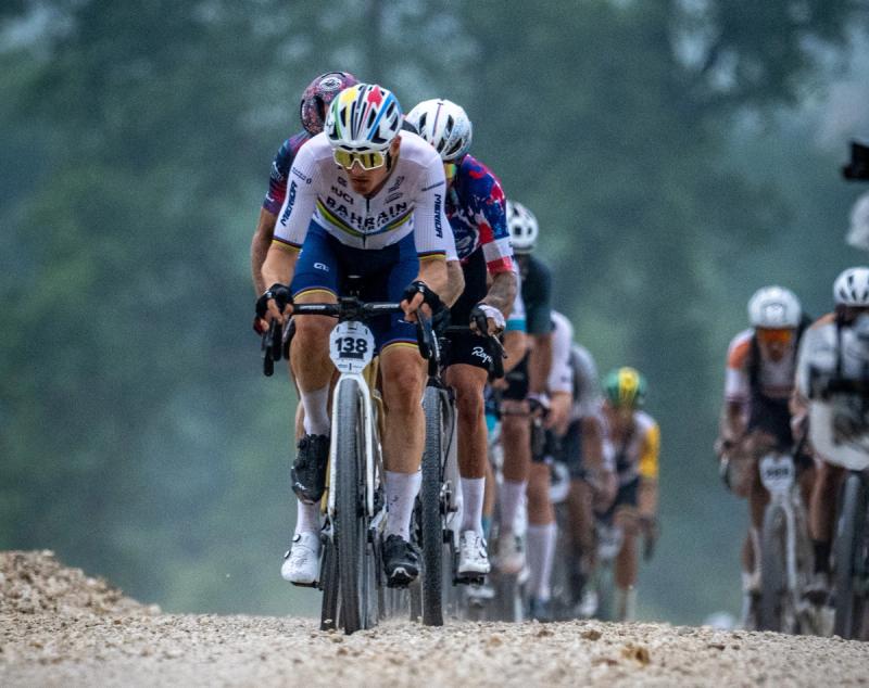Matej Mohorič, world champion, urges to focus on road racing following Unbound Gravel DNF