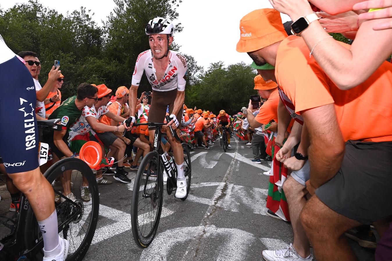 O'Connor struggled on the opening weekend of the Tour de France.