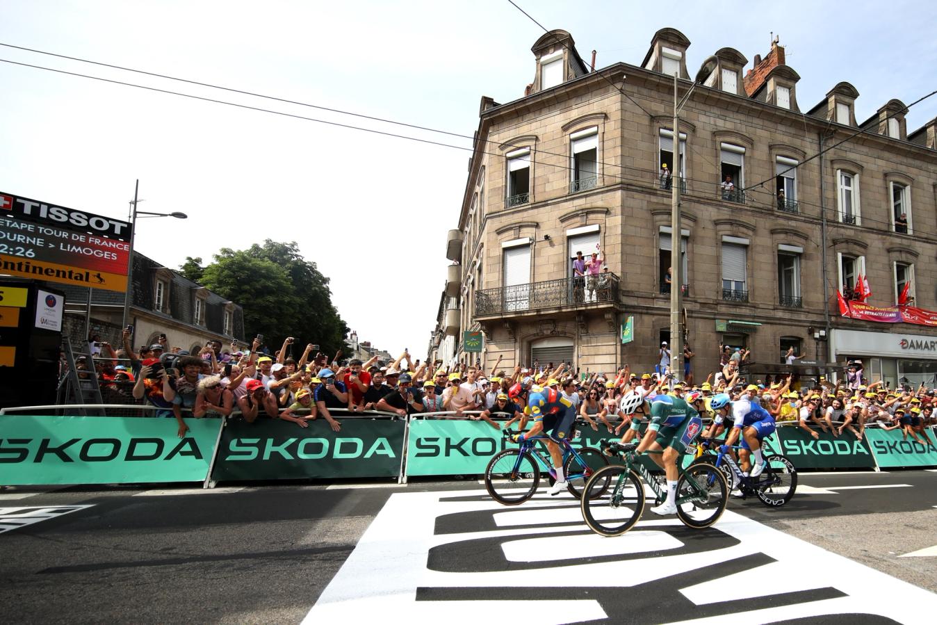 Jasper Philipsen is beaten in a sprint finish for the first time at the 2023 Tour de France