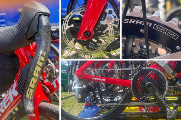 A new SRAM groupset has been spotted in the wild