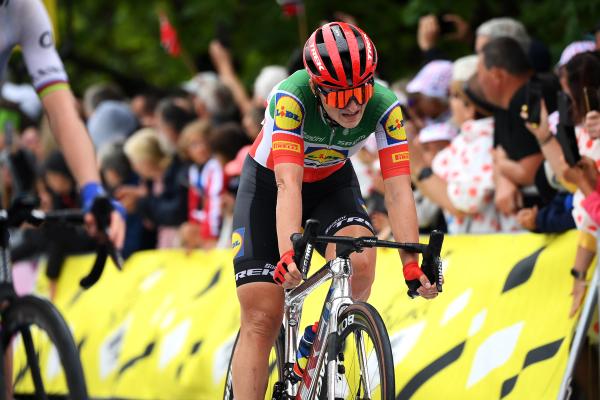 Elisa Longo Borghini has only raced one race since abandoning the Tour de France Femmes avec Zwift