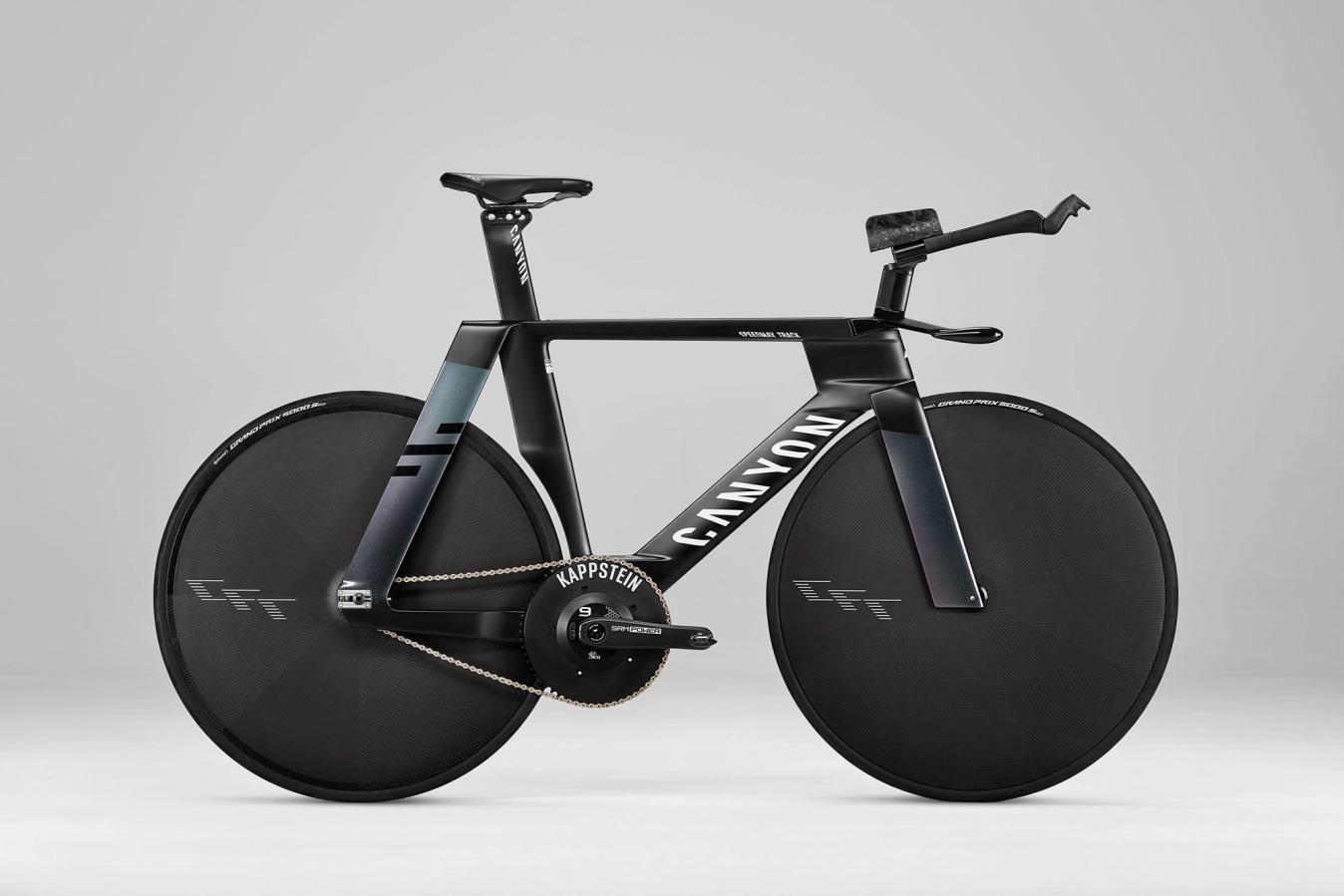 Striking new look Canyon Speedmax CFR Track 