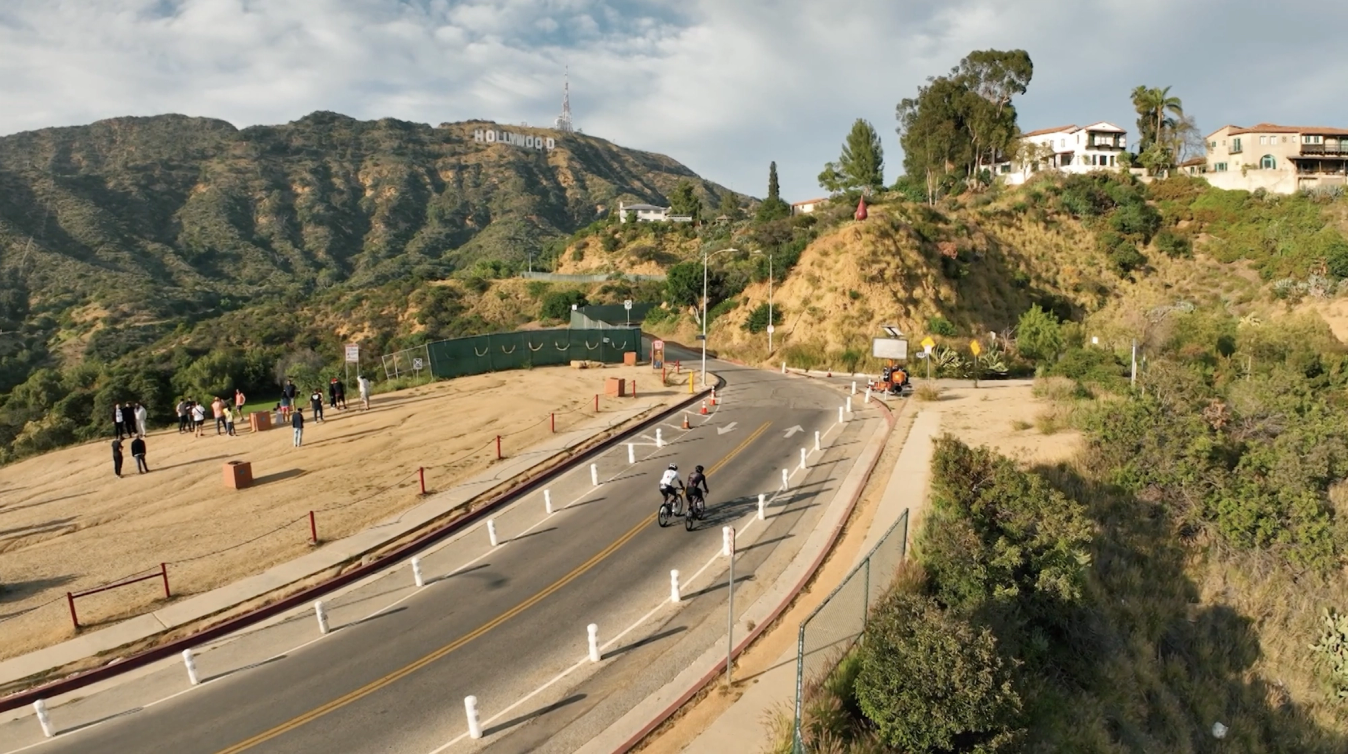 Mulholland Drive is one of the most famous roads in the world, and makes for a rewarding climb