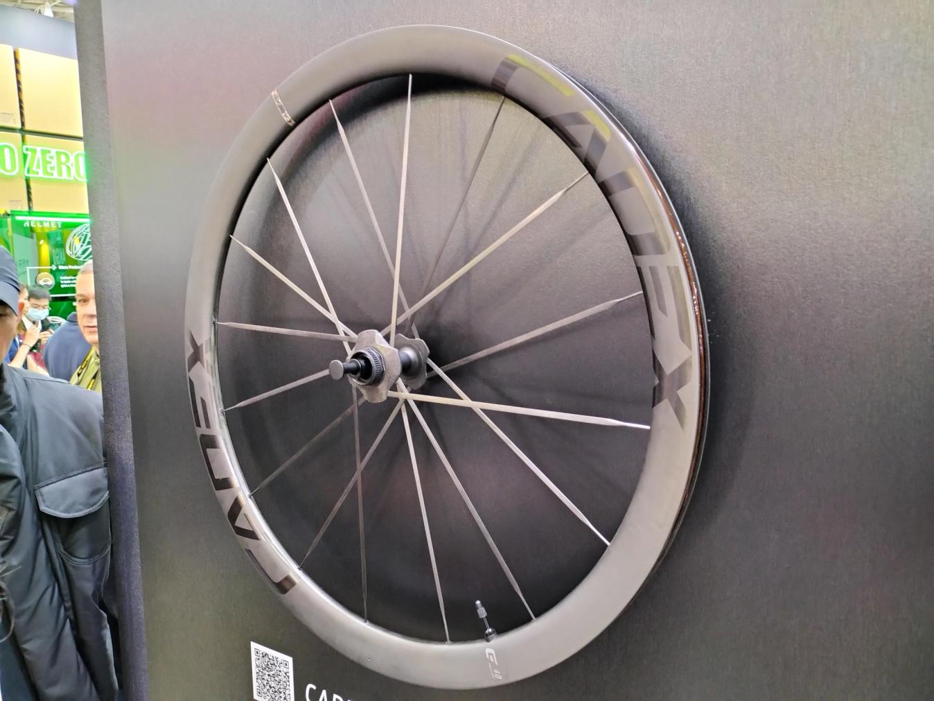 Giant and its in-house brands have been busy developing new products, including these new Cadex Max 40 wheels 