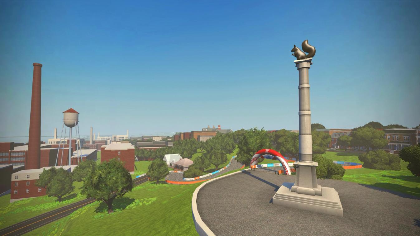 Richmond was the first UCI World Championship course to be made available on Zwift