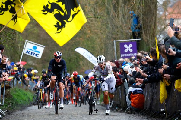 The slick stones of the Koppenberg cost SD Worx their numerical advantage in Flanders