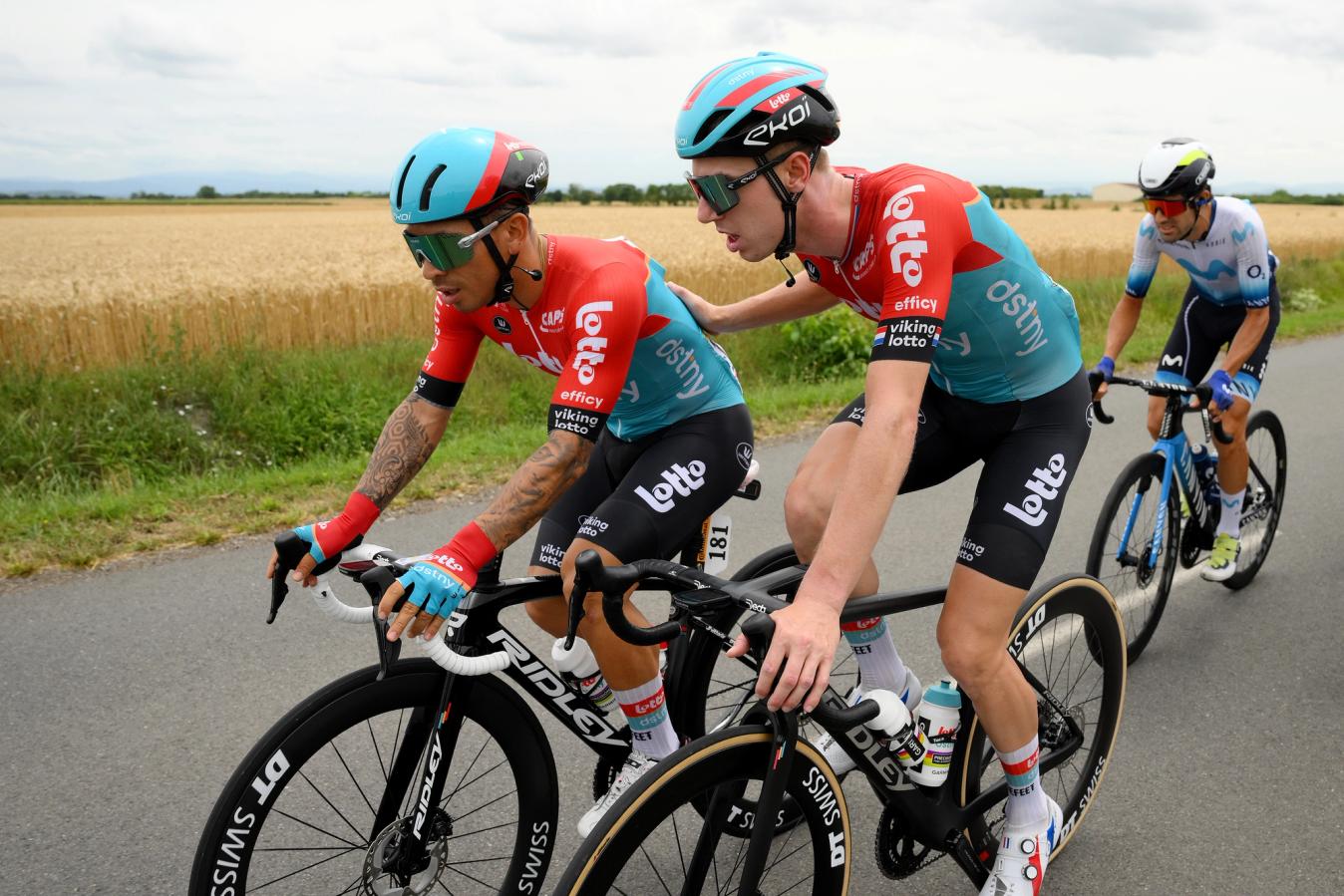Caleb Ewan struggled at the Tour de France.