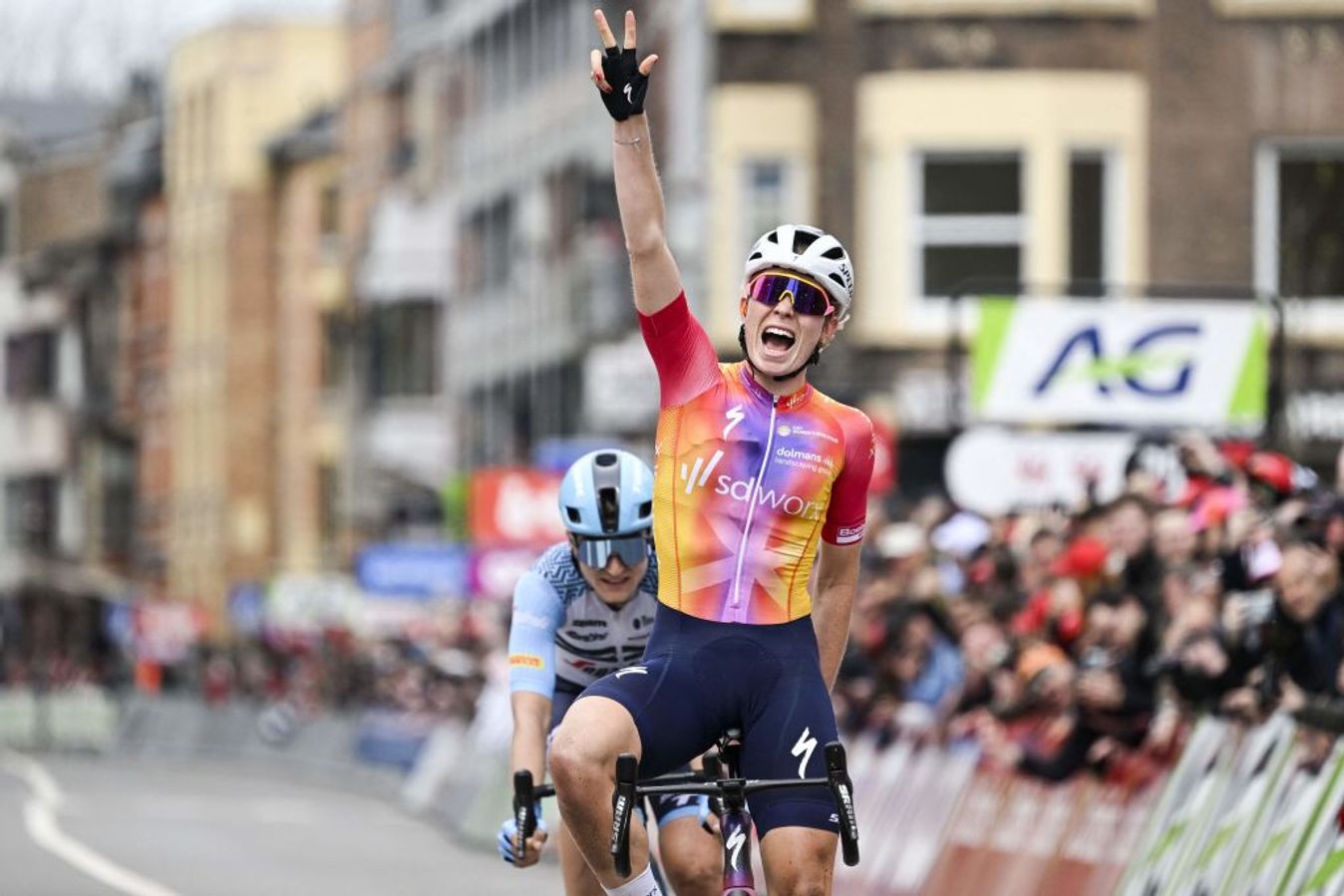 Demi Vollering completed the Ardennes triple when she won Liège in 2023