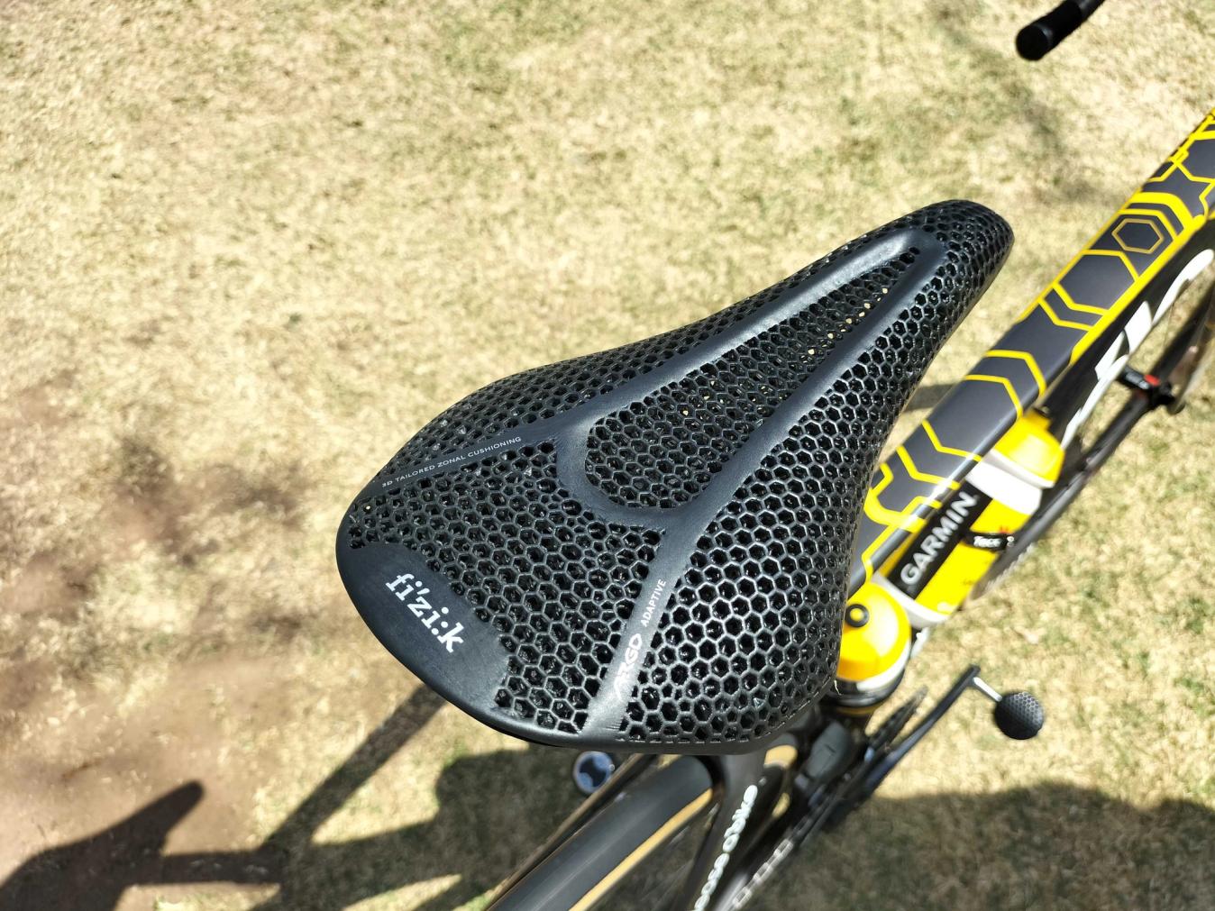 The Fizik Argo is a 3D-printed saddle