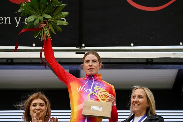 Demi Vollering was awarded the win on stage 2 of the Vuelta a Burgos Féminas 2023.
