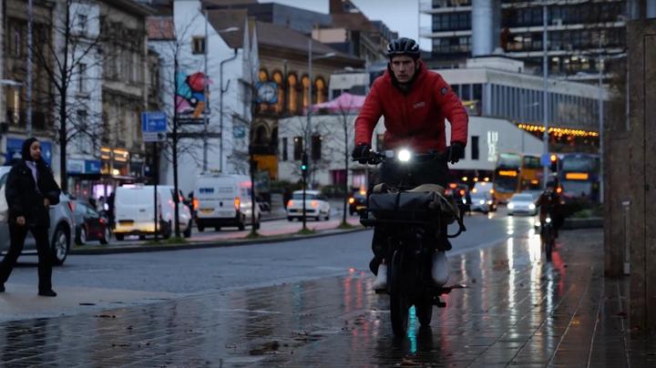 You can still commute by bike even when it's raining