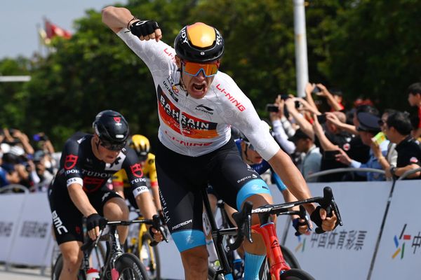 Jonathan Milan won a stage of the Gree-Tour of Guangxi