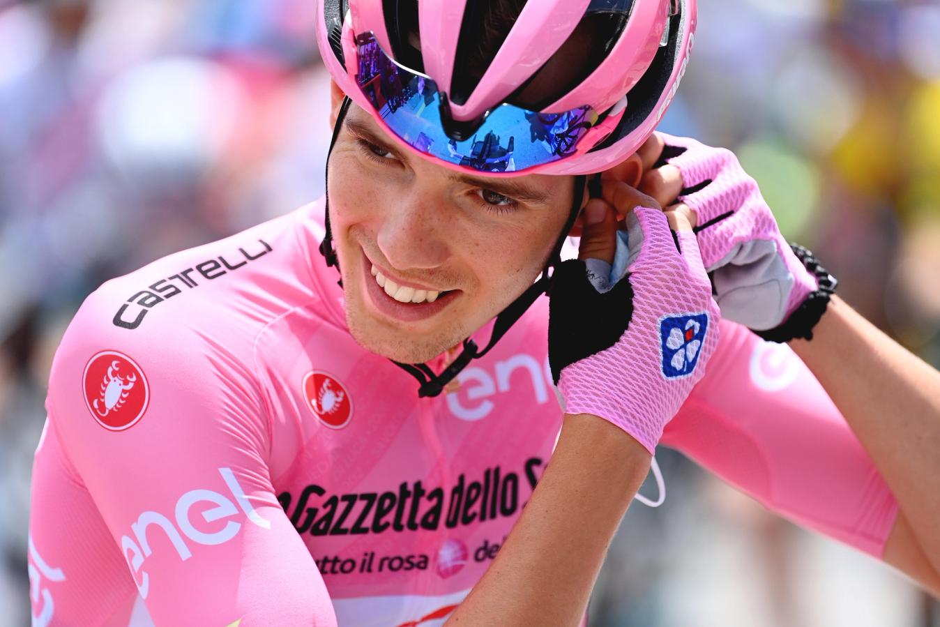 Attila Valter is part of an exclusive club of riders who have worn the Giro's pink jersey