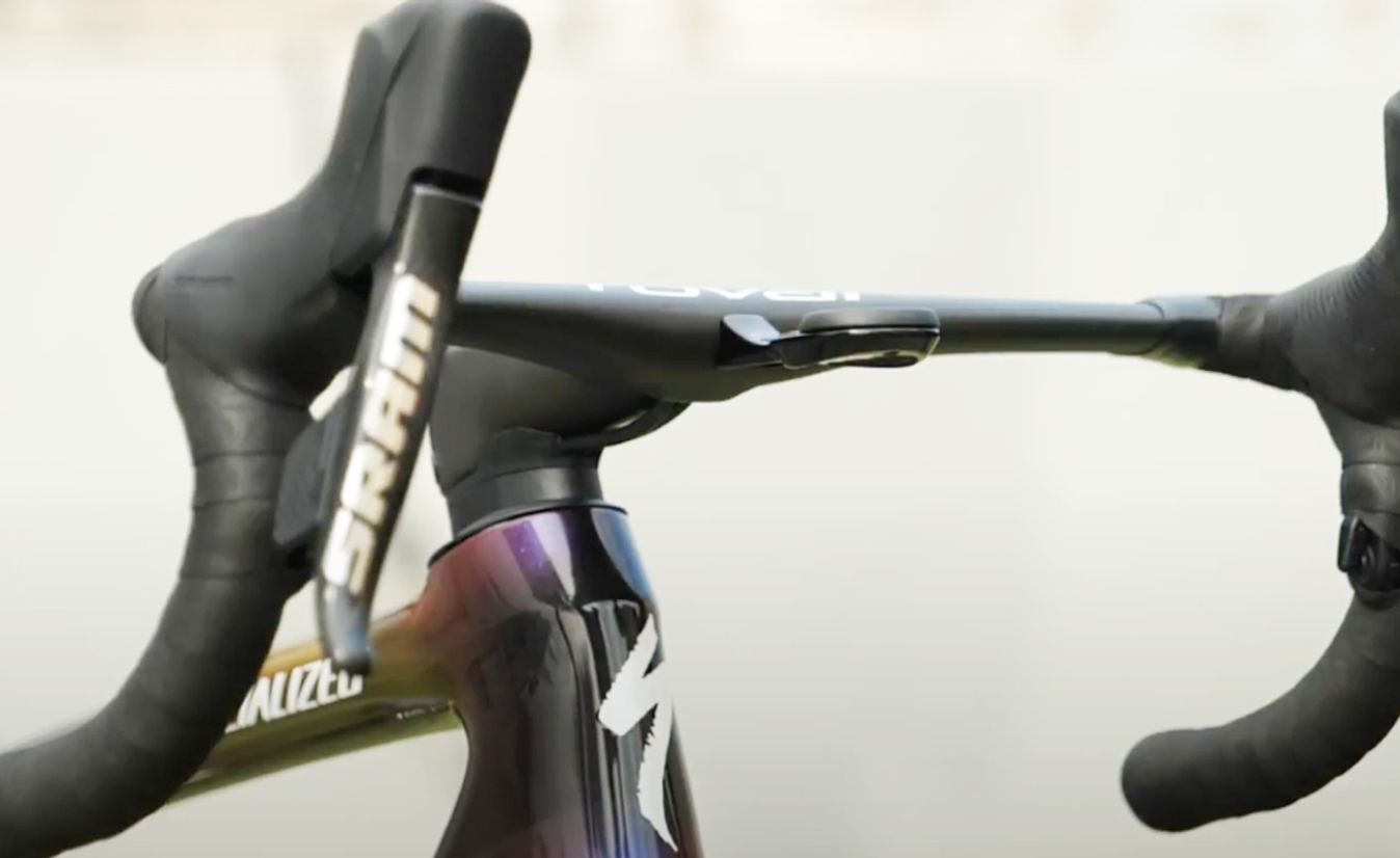 The nose cone feature on the Specialized Tarmac SL8
