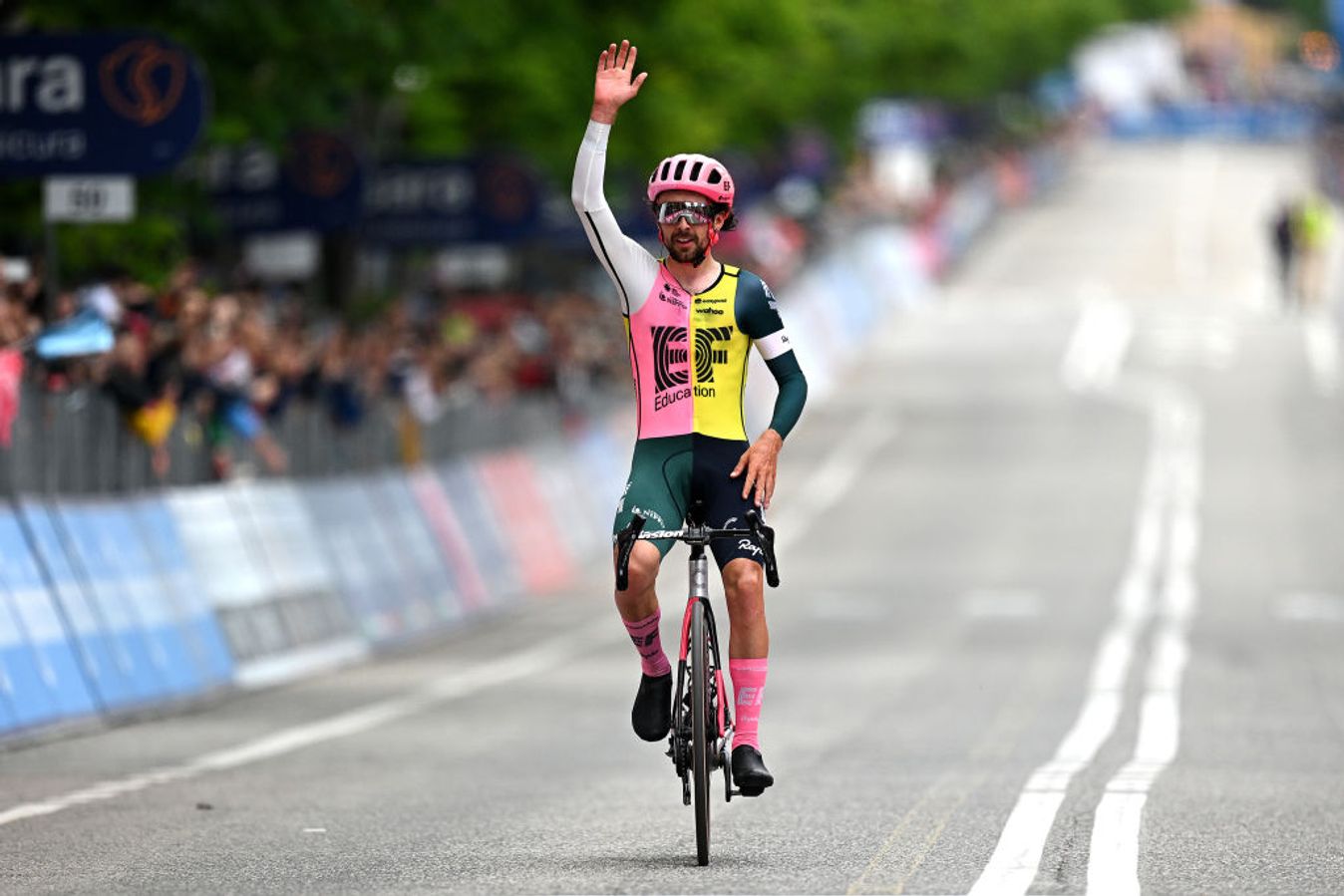 Ben Healy enjoyed a breakthrough season in 2023, which included a stage win at the Giro d'Italia
