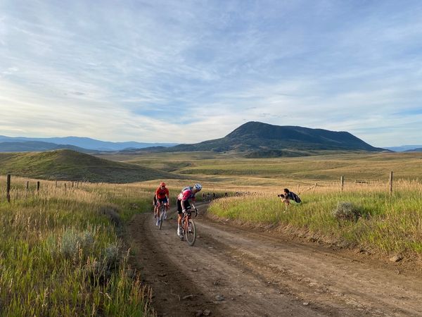 The riders tackled 142 miles of gravel roads in Colorado