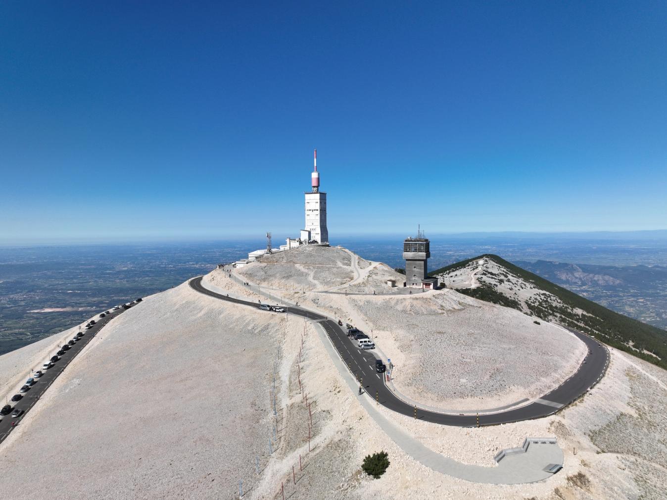 The summit of Ventoux in all its glory