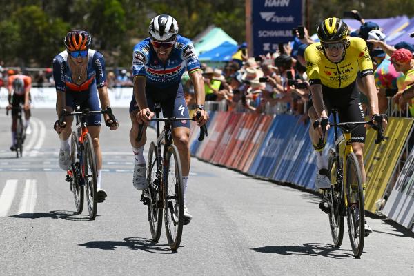 Julian Alaphilippe finished fourth on stage 5 of the Tour Down Under