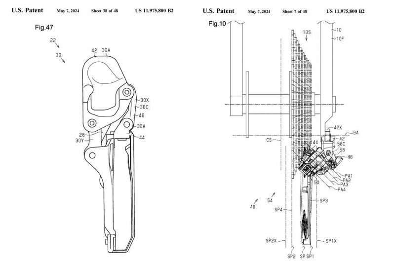 Una nueva patente sugiere que Shimano está diseñando un grupo electrónico de 13 velocidades completamente inalámbrico