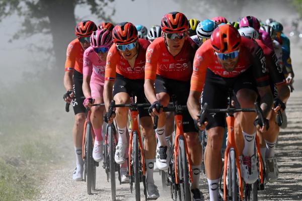 Ineos Grenadiers took charge on the gravel sectors of stage 6