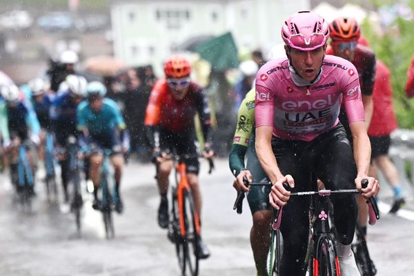 Tadej Pogačar didn't intend to race for the victory on stage 16 of the Giro d'Italia