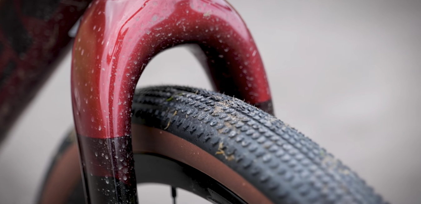 Gravel bikes allow for far wider tyres, often up to 50mm