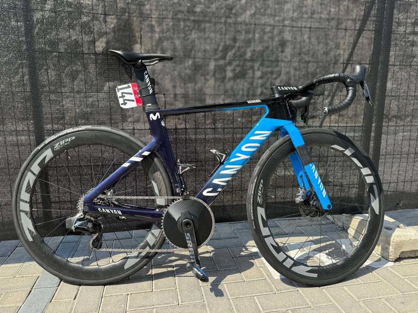 Pro bike Fernando Gaviria s Canyon Aeroad CFR GCN