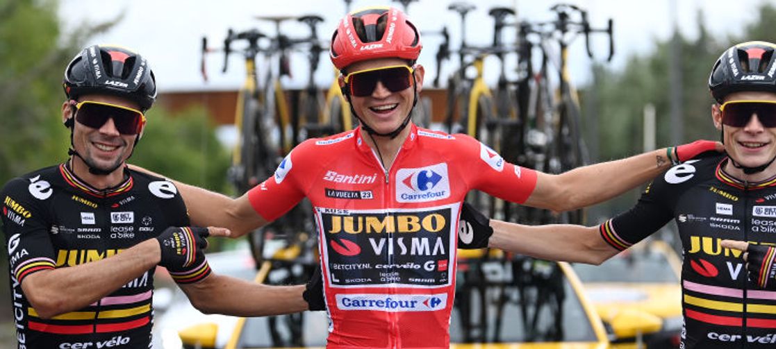 Sepp Kuss ended up winning the Vuelta a España ahead of his two teammates