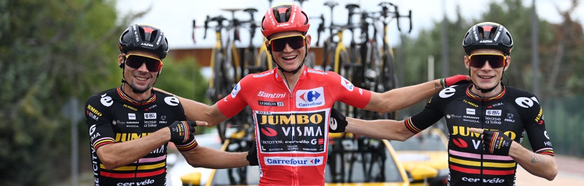 Sepp Kuss ended up winning the Vuelta a España ahead of his two teammates