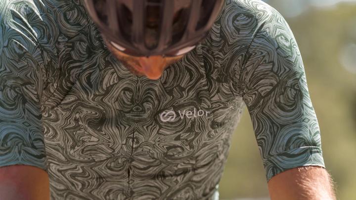 Velor's new jersey is made from recycled jerseys